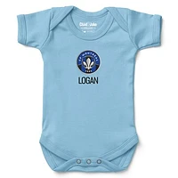 Infant Chad & Jake Light CF Montreal Logo Personalized Bodysuit