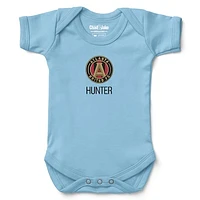 Infant Chad & Jake Light Atlanta United FC Logo Personalized Bodysuit