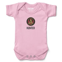 Infant Chad & Jake Light Atlanta United FC Logo Personalized Bodysuit