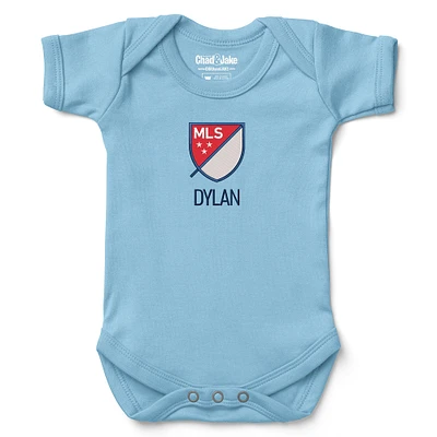 Infant Chad & Jake Light MLS Logo Personalized Bodysuit