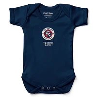 Infant Chad & Jake Navy New England Revolution Logo Personalized Bodysuit