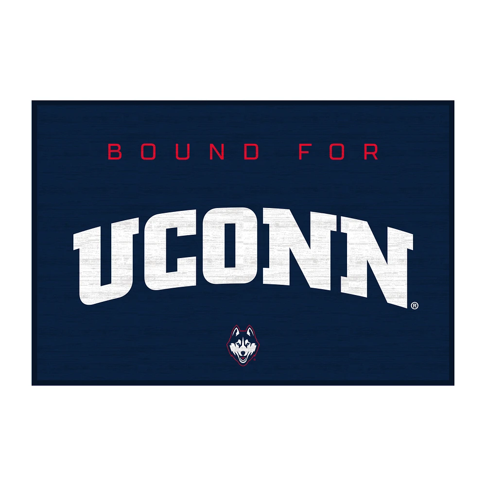 UConn Huskies 20" x 30" School Bound Floor Mat
