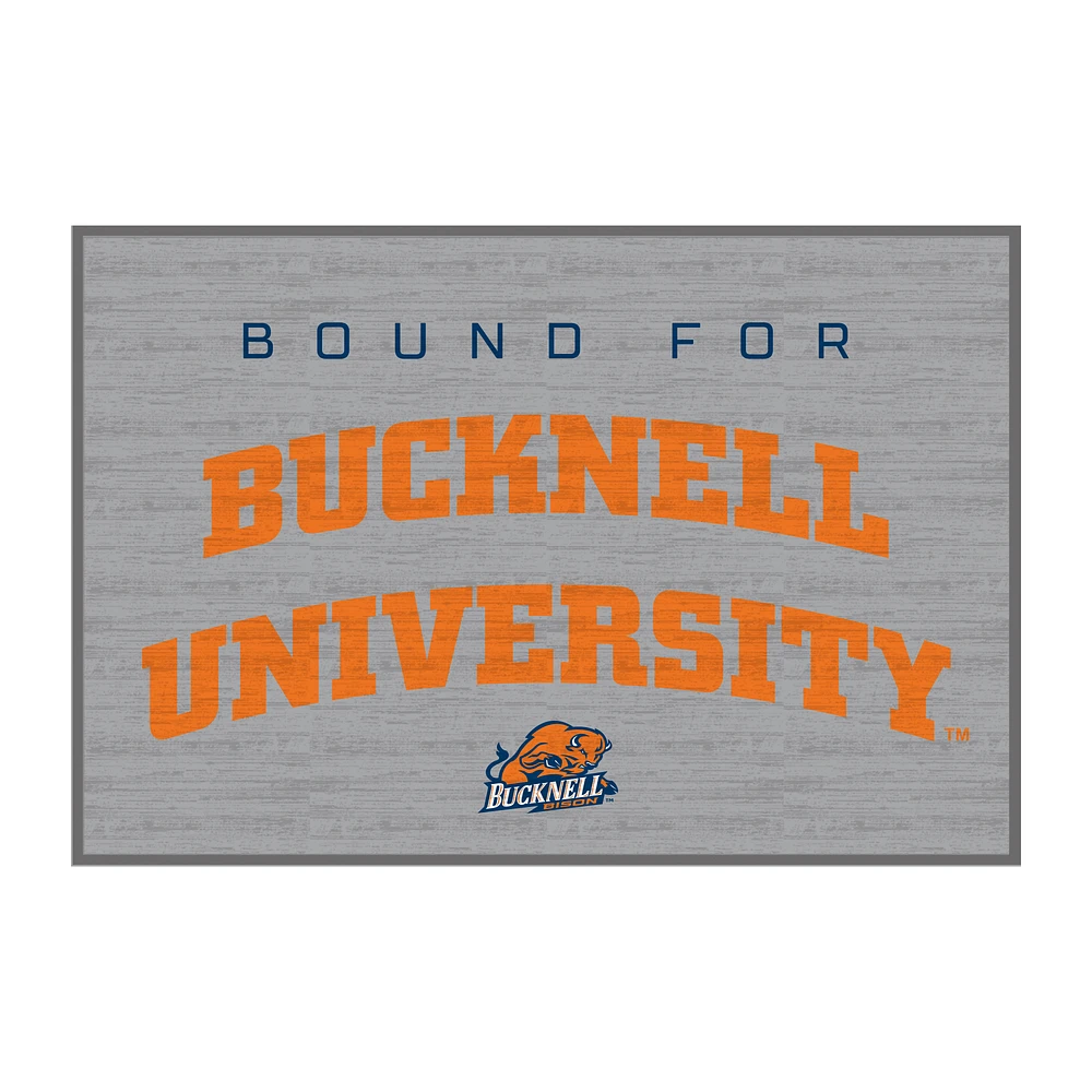 Bucknell Bison 20" x 30" School Bound Floor Mat