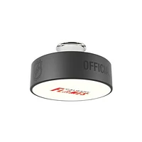 Calgary Flames Retro Logo Hockey Puck Light