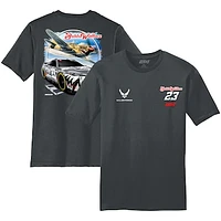 Men's 23XI Racing  Charcoal Bubba Wallace U.S. Air Force Car T-Shirt