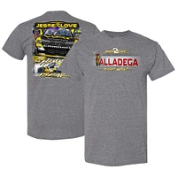 Men's Richard Childress Racing Team Collection  Heather Charcoal Jesse Love Jr. Whelen Xfinity Series Win T-Shirt