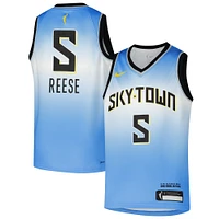 Youth Nike Angel Reese Light Blue Chicago Sky 2024 Draft Expansion WNBA Rebel Jersey