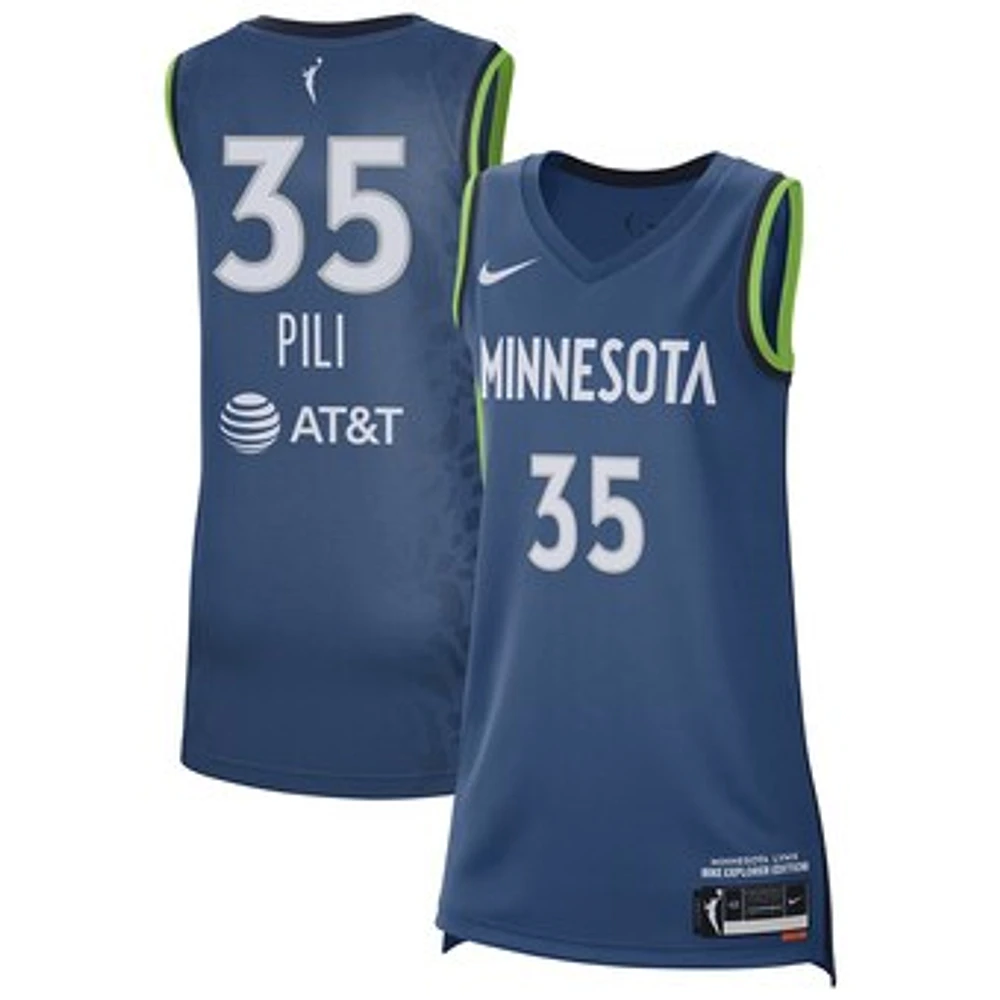 Unisex Nike Alissa Pili Blue Minnesota Lynx 2024 WNBA Draft Explorer Jersey