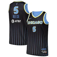 Unisex Nike Angel Reese Black Chicago Sky 2024 WNBA Draft - Top Player Finished Explorer Jersey