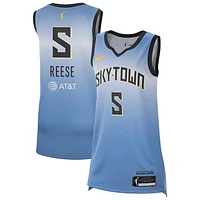 Unisex Nike Angel Reese Light Blue Chicago Sky Rebel Edition Player Jersey