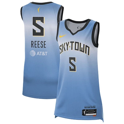 Unisex Nike Angel Reese Light Blue Chicago Sky Rebel Edition Player Jersey