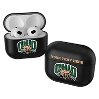 Keyscaper Black Ohio Bobcats Insignia Personalized AirPods 3rd Generation Case Cover