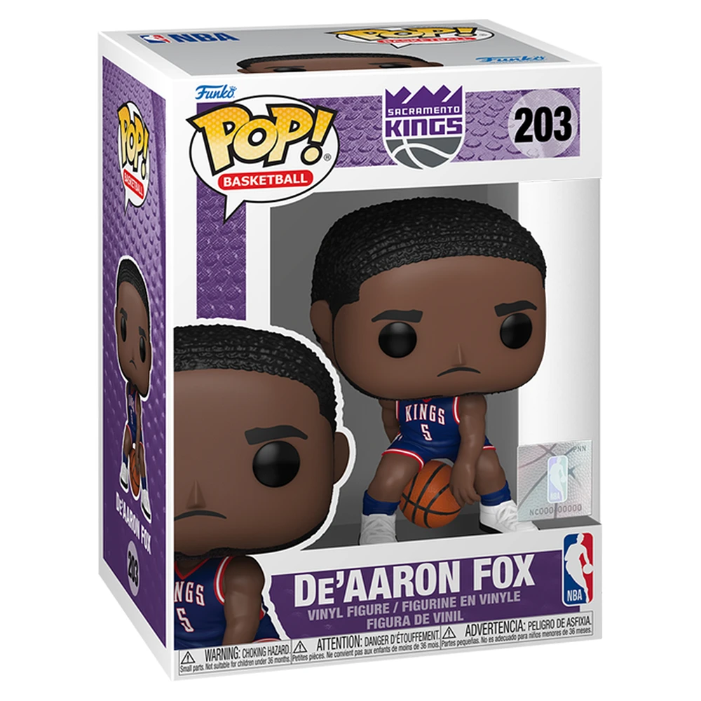 De'Aaron Fox Sacramento Kings #203 Funko Pop! Vinyl Figure