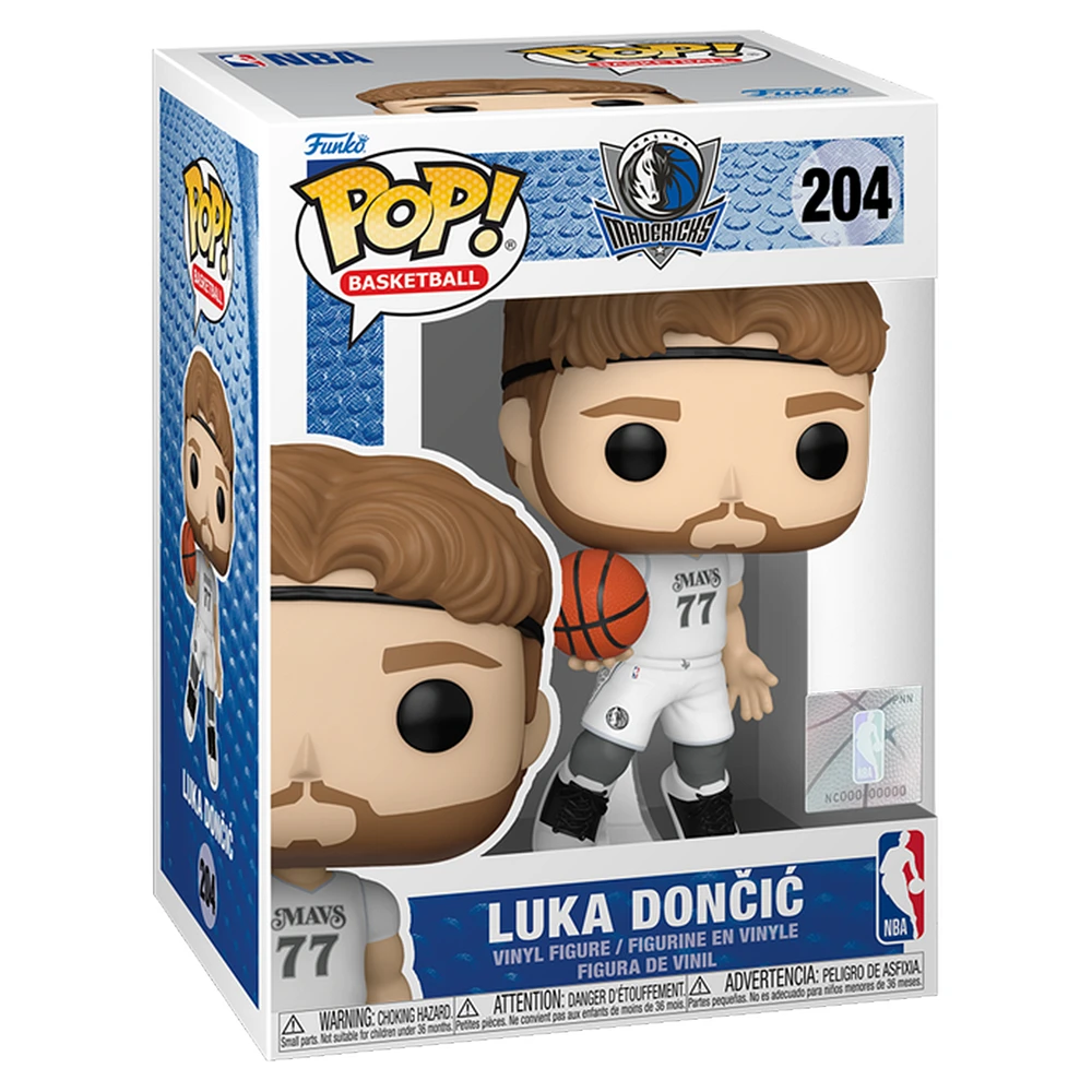 Luka Dončić Dallas Mavericks #204 Funko Pop! Vinyl Figure