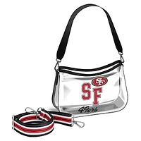 WEAR by Erin Andrews San Francisco 49ers Clear Stadium Mini Purse