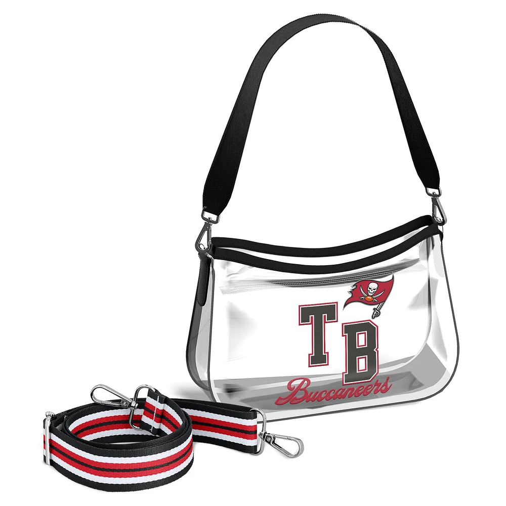 WEAR by Erin Andrews Tampa Bay Buccaneers Clear Stadium Mini Purse