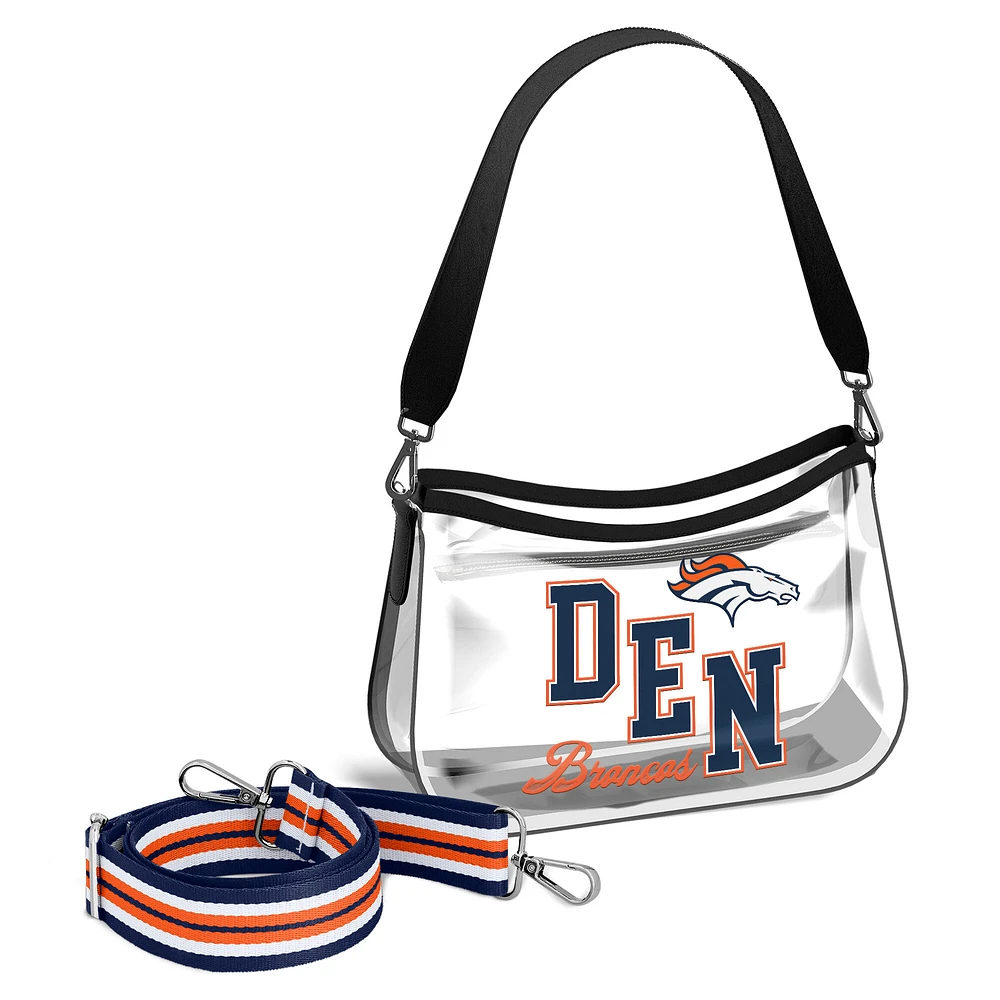 WEAR by Erin Andrews Denver Broncos Clear Stadium Mini Purse