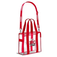 WEAR by Erin Andrews Kansas City Chiefs Stadium Tote Bag with Team Color Trim