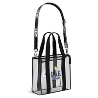 WEAR by Erin Andrews Los Angeles Rams Stadium Tote Bag with Team Color Trim