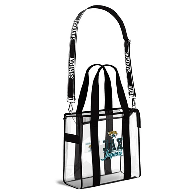 WEAR by Erin Andrews Jacksonville Jaguars Stadium Tote Bag with Team Color Trim