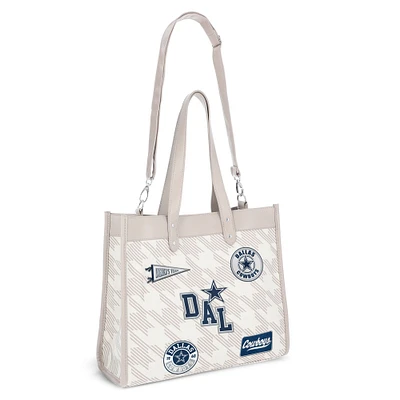 WEAR by Erin Andrews Dallas Cowboys Patch Printed Tote Bag