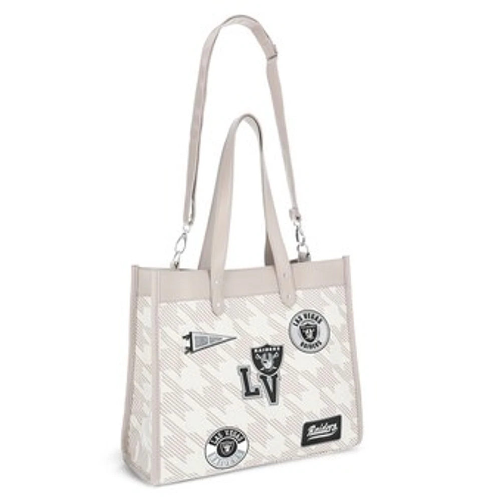 WEAR by Erin Andrews Las Vegas Raiders Patch Printed Tote Bag