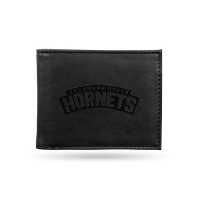 Black Delaware State Hornets Billfold Wallet