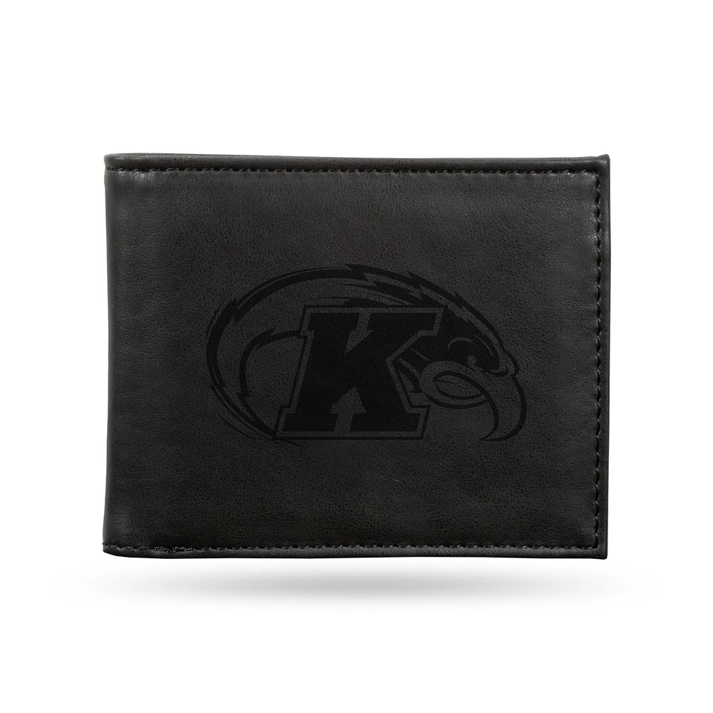 Black Kent State Golden Flashes Billfold Wallet