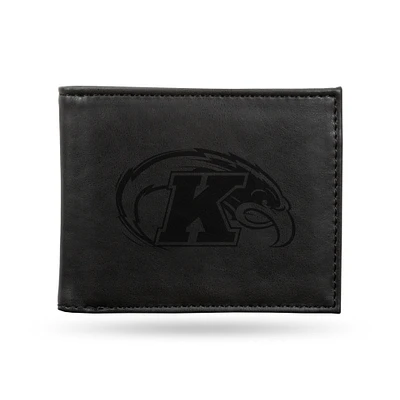 Black Kent State Golden Flashes Billfold Wallet