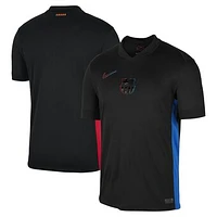 Men's Nike  Black Barcelona 2024/25 Away Replica Jersey