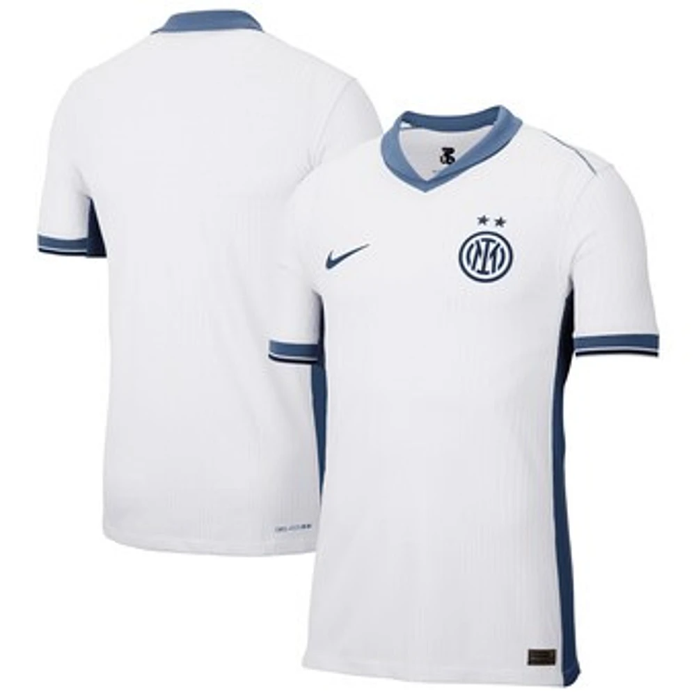 Men's Nike  White Inter Milan 2024/25 Away Authentic Jersey