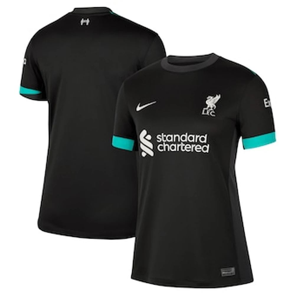 Women's Nike  Forest Green Liverpool 2024/25 Away Replica Blank Jersey