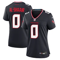 Women's Nike Azeez Al-Shaair  Navy Houston Texans Team Game Jersey