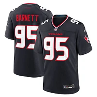 Men's Nike Derek Barnett  Navy Houston Texans Team Game Jersey