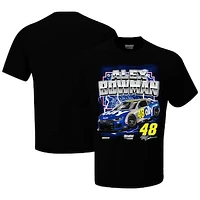 Men's Hendrick Motorsports Team Collection Black Alex Bowman Ally Darlington Throwback T-Shirt