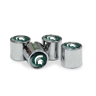 WinCraft Michigan State Spartans Valve Stem Covers