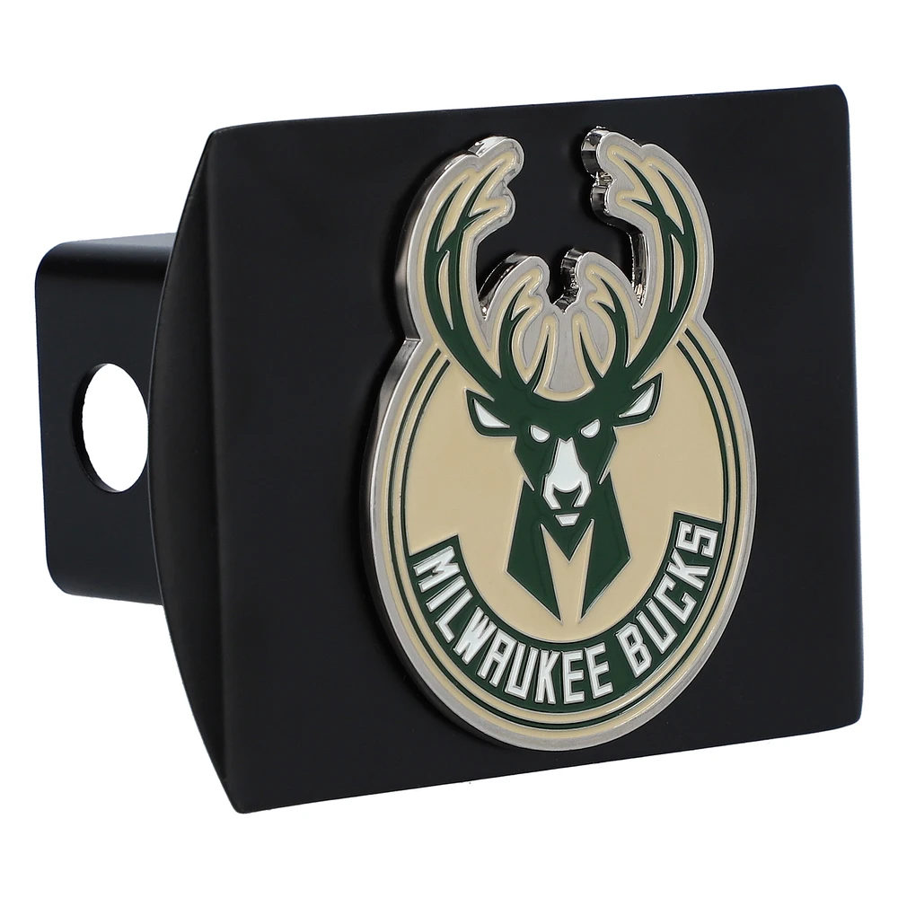 WinCraft Milwaukee Bucks Premium Hitch Cover