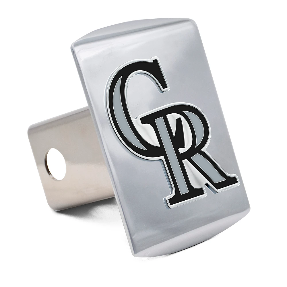 WinCraft Colorado Rockies Premium Metal Hitch Cover