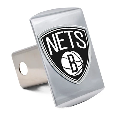 WinCraft Brooklyn Nets Premium Metal Hitch Cover