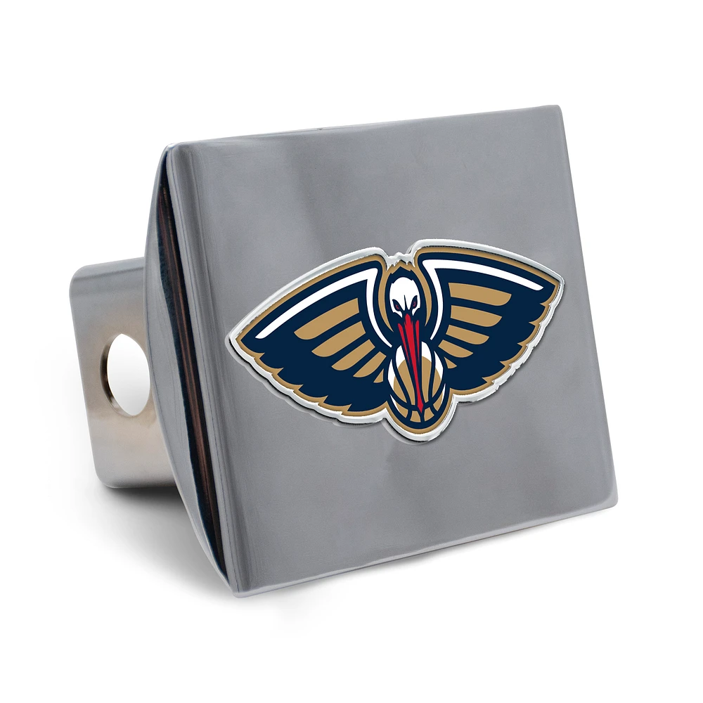 WinCraft New Orleans Pelicans Premium Metal Hitch Cover