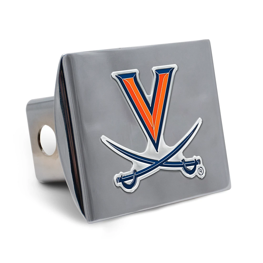 WinCraft Virginia Cavaliers Premium Metal Hitch Cover