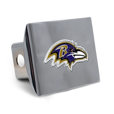 WinCraft Baltimore Ravens Premium Metal Hitch Cover