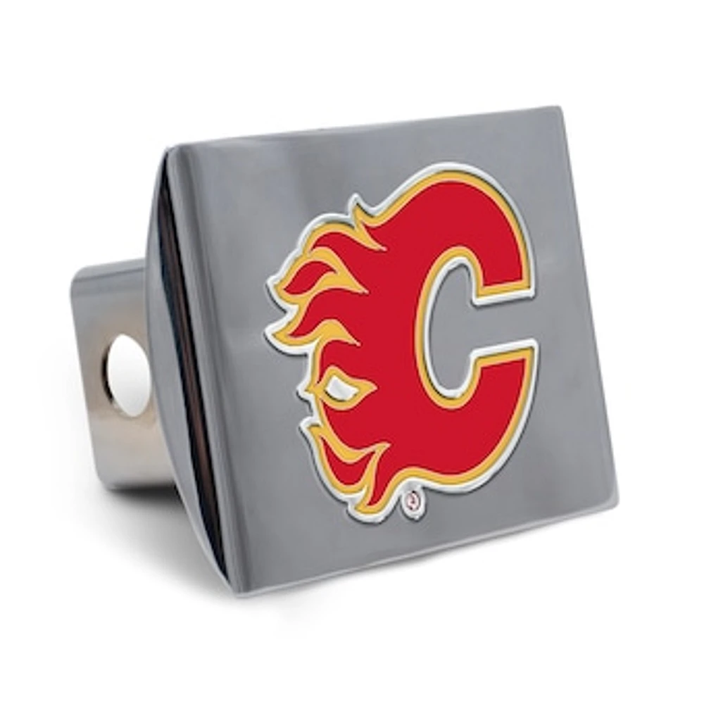 WinCraft Calgary Flames Premium Metal Hitch Cover