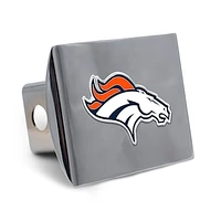 WinCraft Denver Broncos Premium Metal Hitch Cover