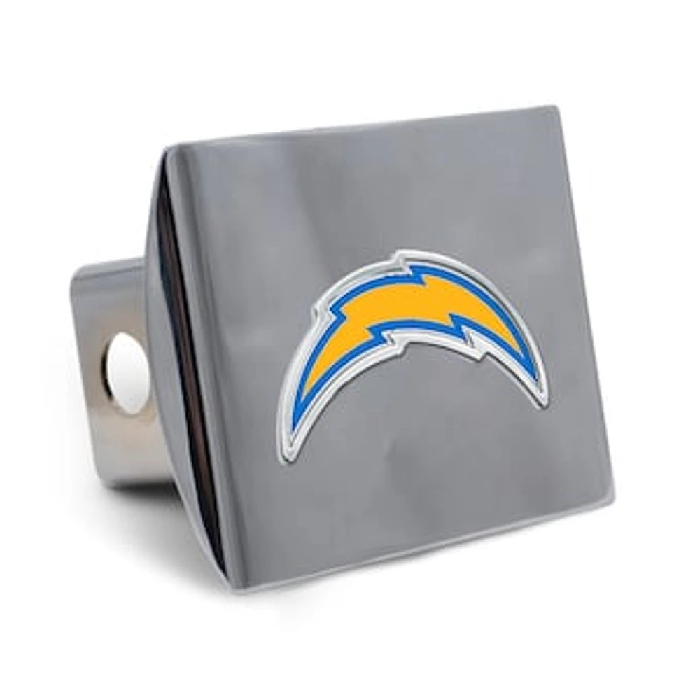 WinCraft Los Angeles Chargers Premium Metal Hitch Cover