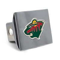 WinCraft Minnesota Wild Premium Metal Hitch Cover