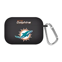 Black Miami Dolphins Silicone AirPods Pro Case Cover