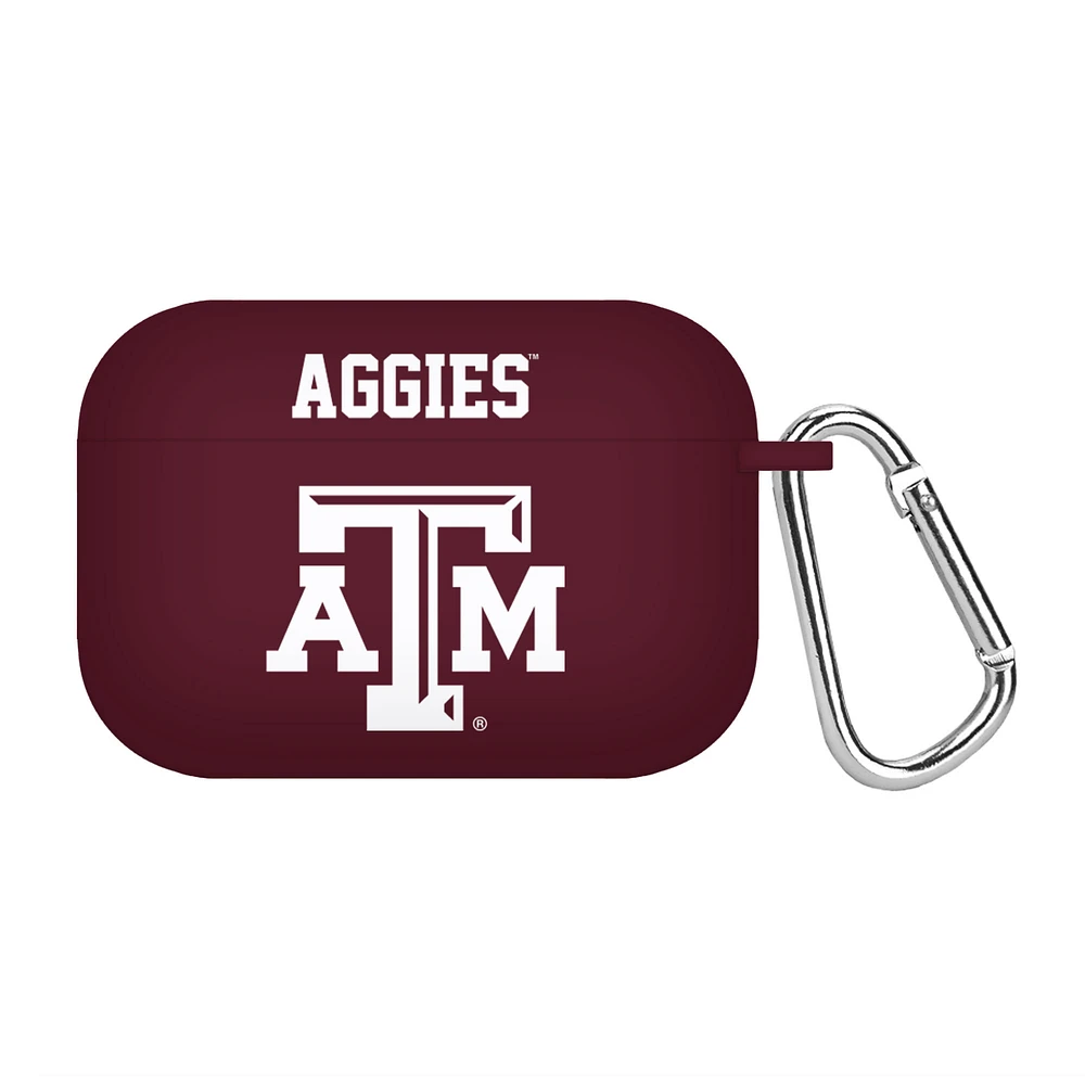 Maroon Texas A&M Aggies Silicone AirPods Pro Case Cover