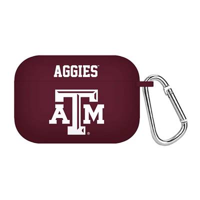 Maroon Texas A&M Aggies Silicone AirPods Pro Case Cover