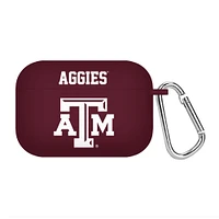 Maroon Texas A&M Aggies Silicone AirPods Pro Case Cover